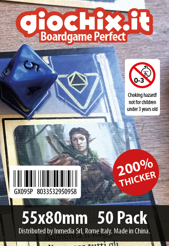 Bustine/Sleeves Strong Giochix 55x80mm
