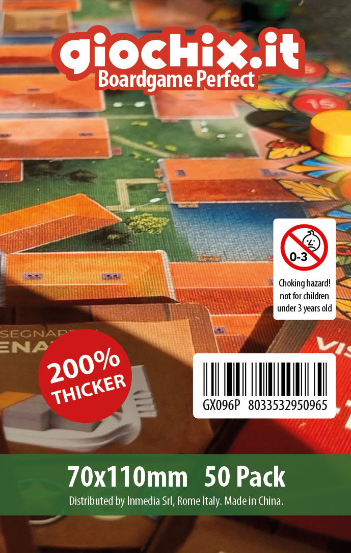 Bustine/Sleeves Strong Giochix 70x110mm