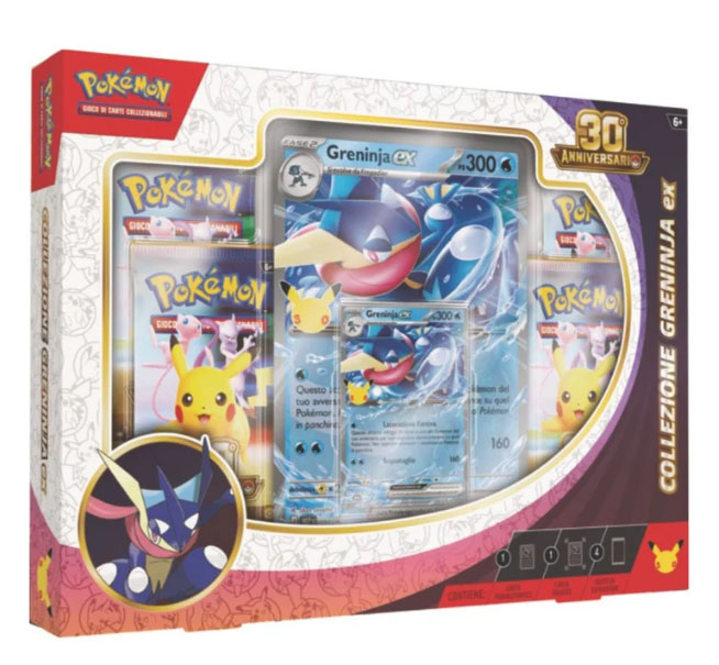 Pokémon 30imo anniversario: collezione Greninja-ex
