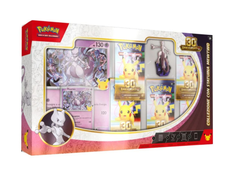 Pokémon 30imo anniversario: figure box Mewtwo
