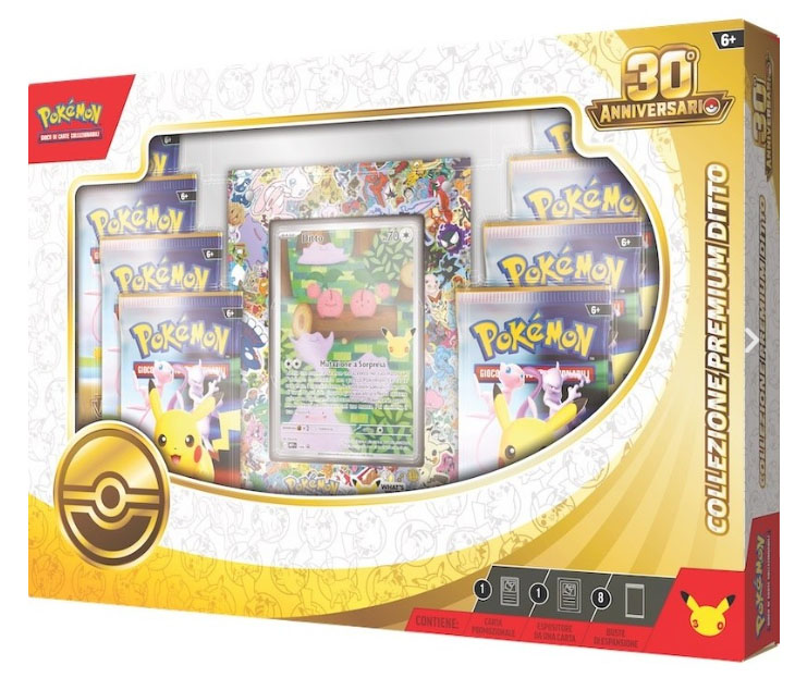 Pokémon 30imo anniversario: collezione Premium Ditto