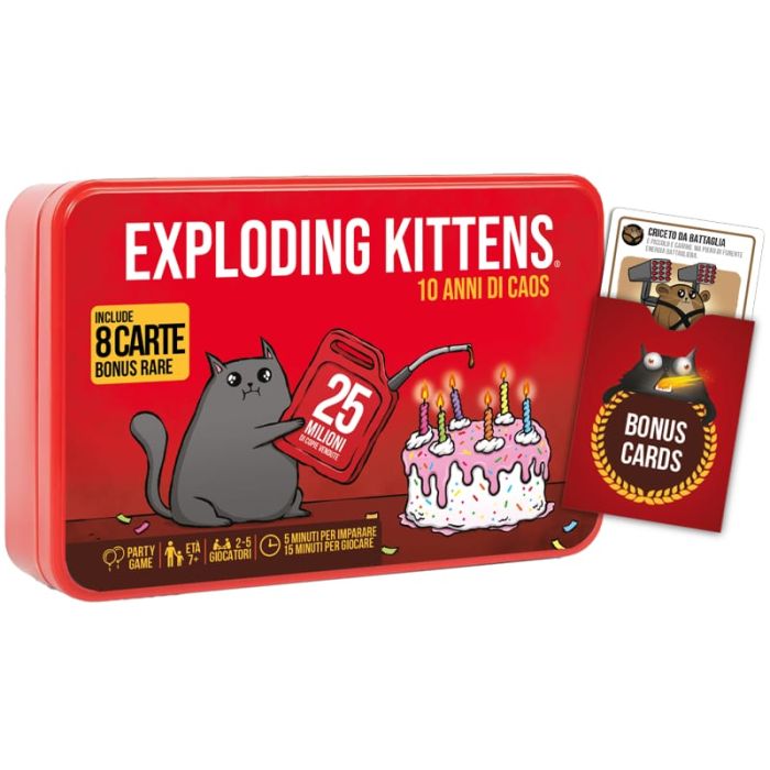 Exploding Kittens: 10 Anni di Caos